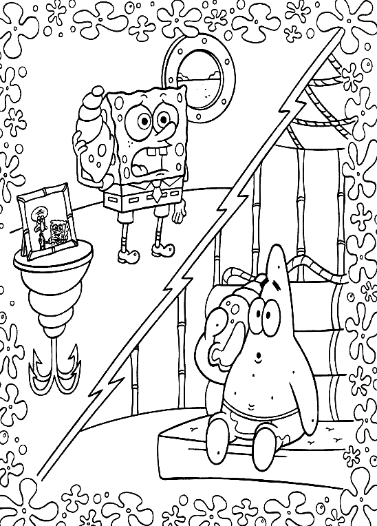 Sponge Bob kolorowanki